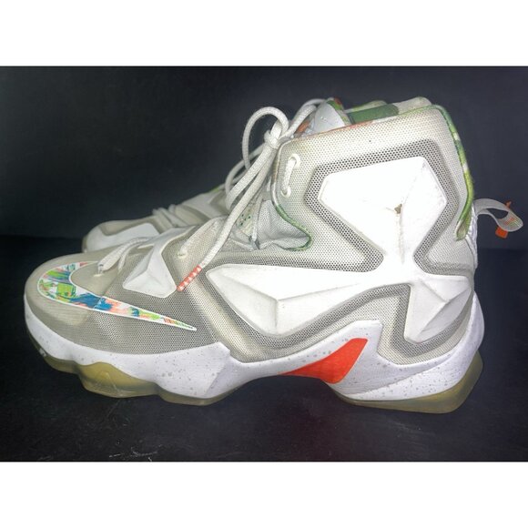 Nike Sneaker Mens Lebron James Basketball Shoes Size 14 Easter White 807219-108 main image 4